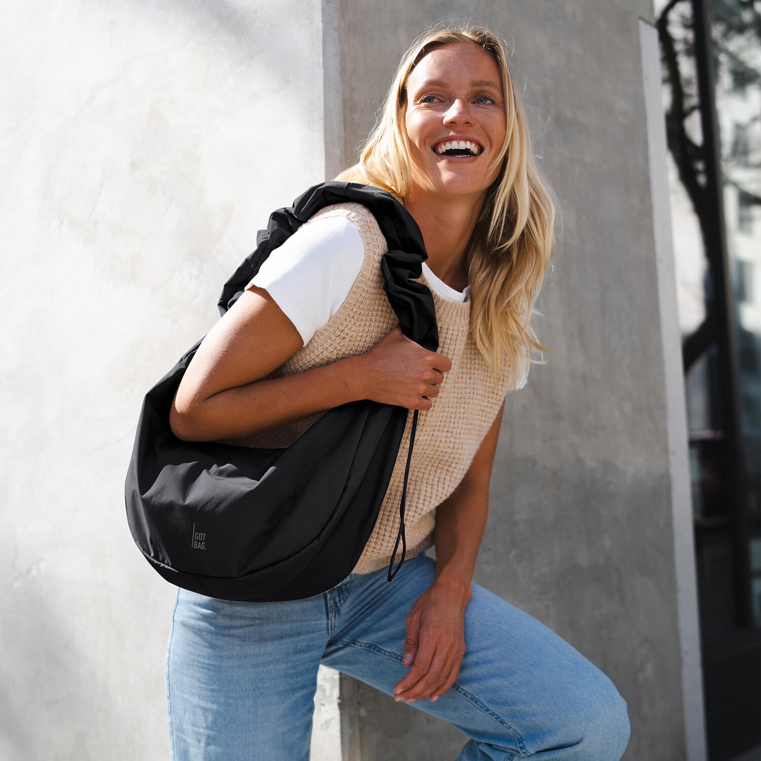 Moon Bag Ruffle - sort